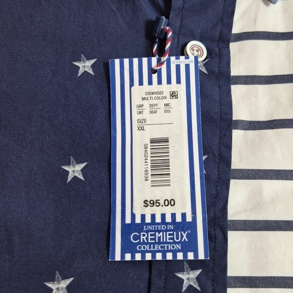 Daniel Cremieux Men's Shirt Size XXL Blue Label Stars & Stripes Button Up (56) - Picture 7 of 10